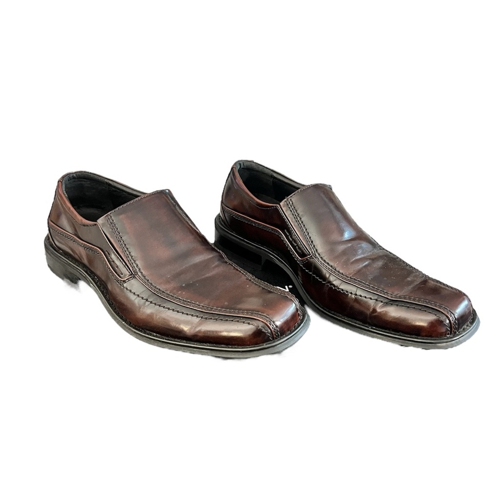 Men’s Bostonian Brown Leather Slip-on Loafer Shoes Size 8.5